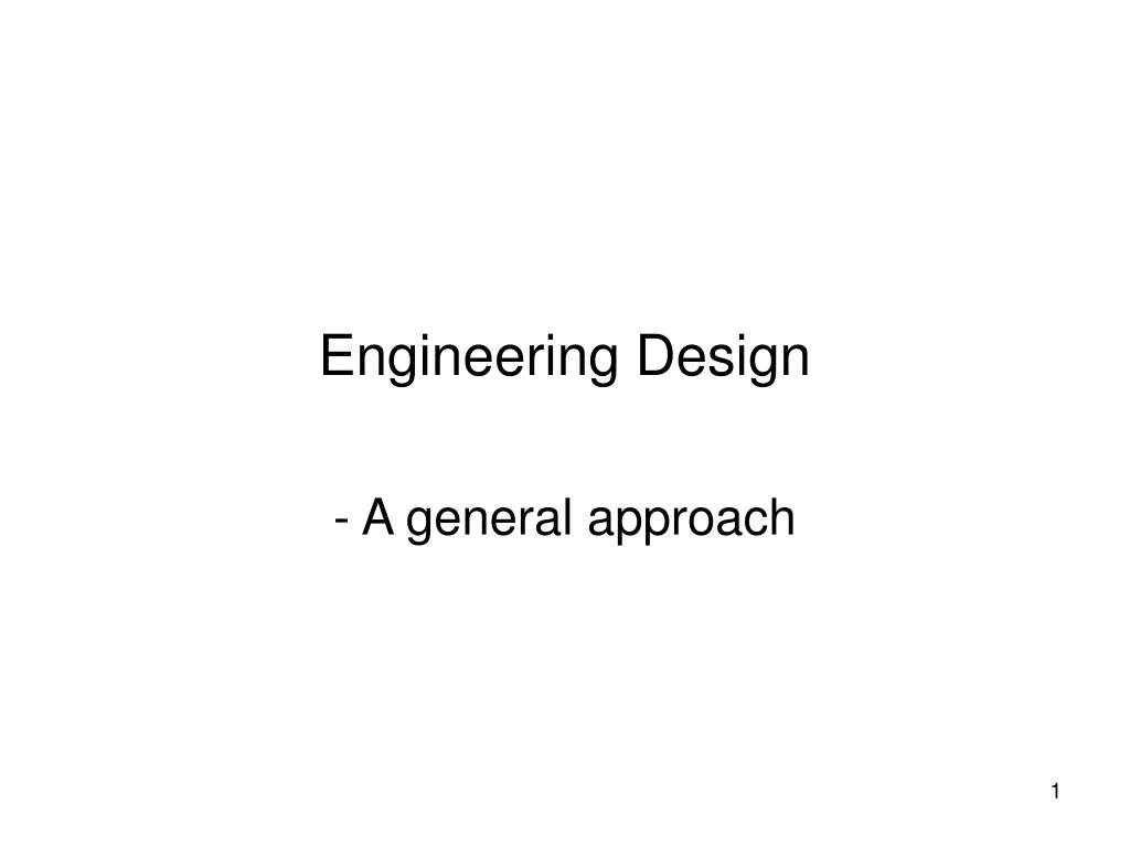 engineering design