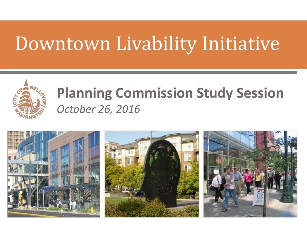 downtown livability initiative