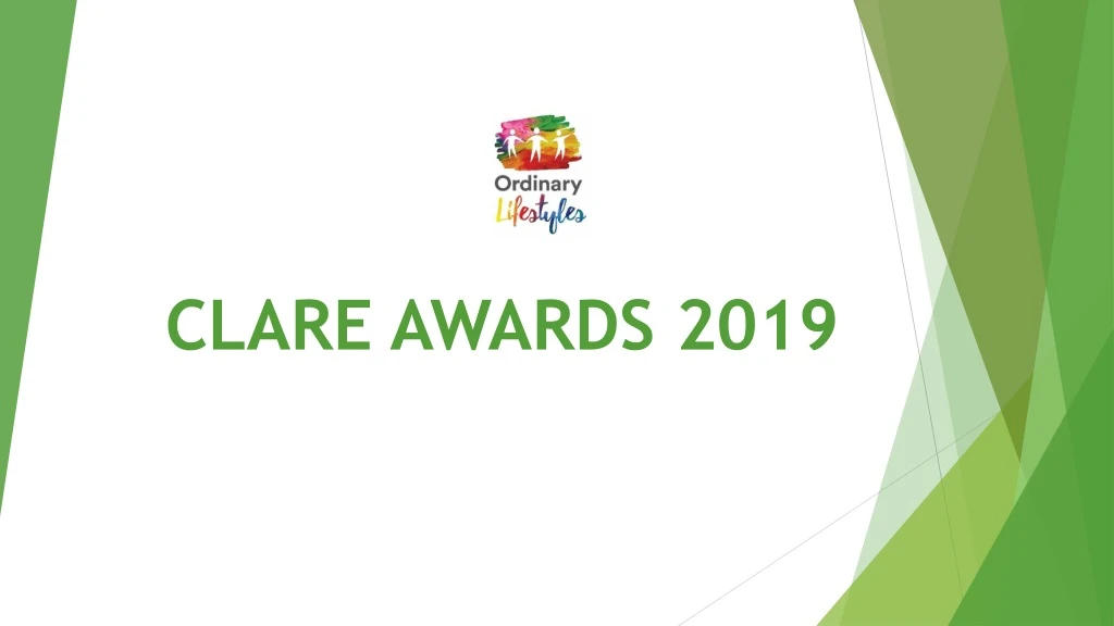 clare awards 2019