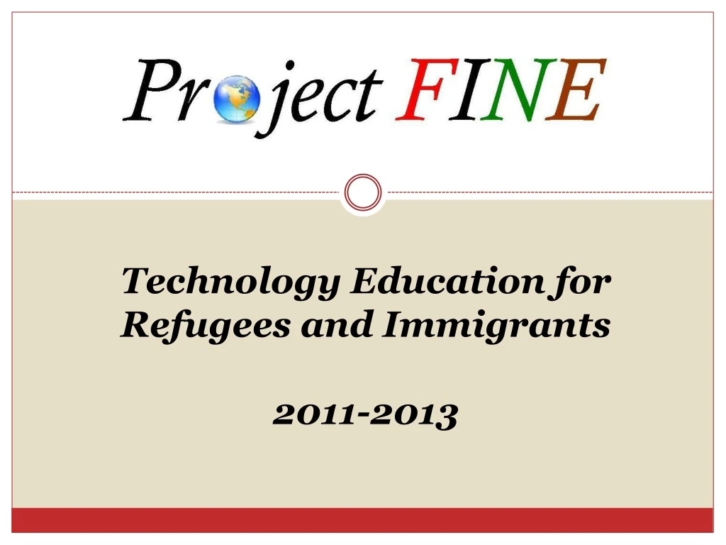 technology education for refugees and immigrants