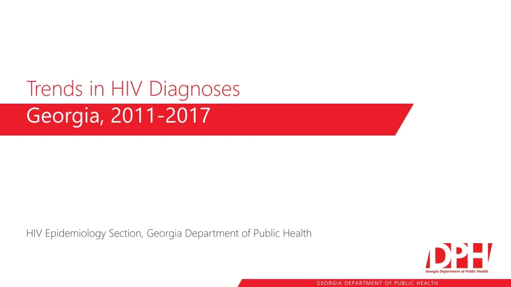 trends in hiv diagnoses