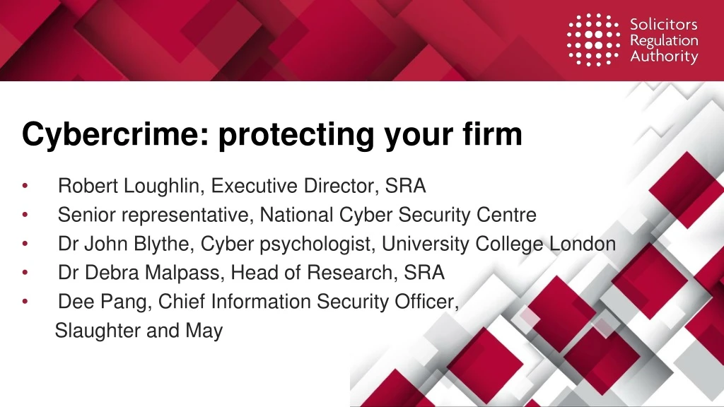 cybercrime protecting your firm