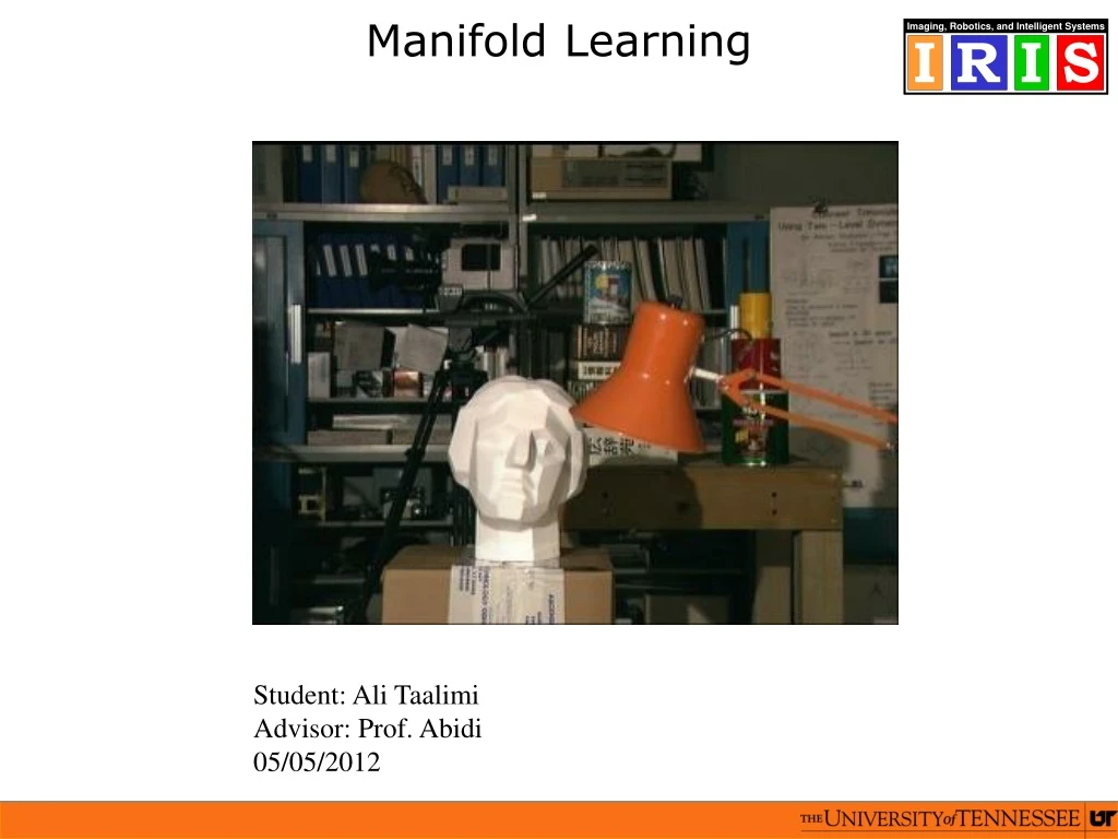 manifold learning