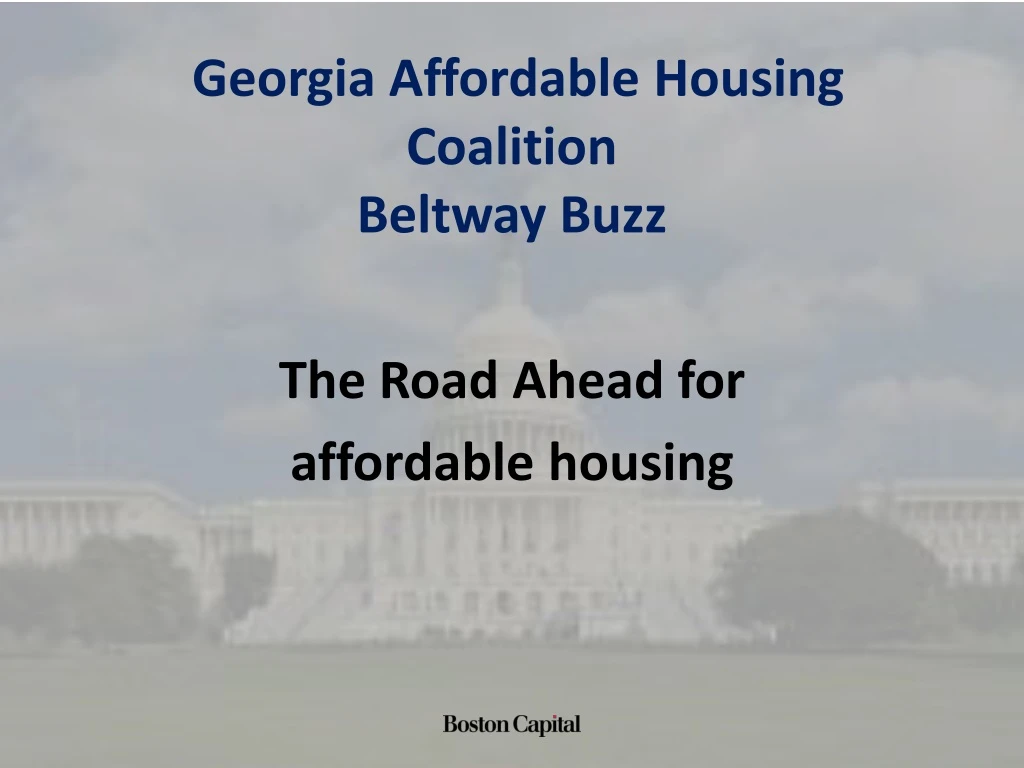 georgia affordable housing coalition beltway buzz