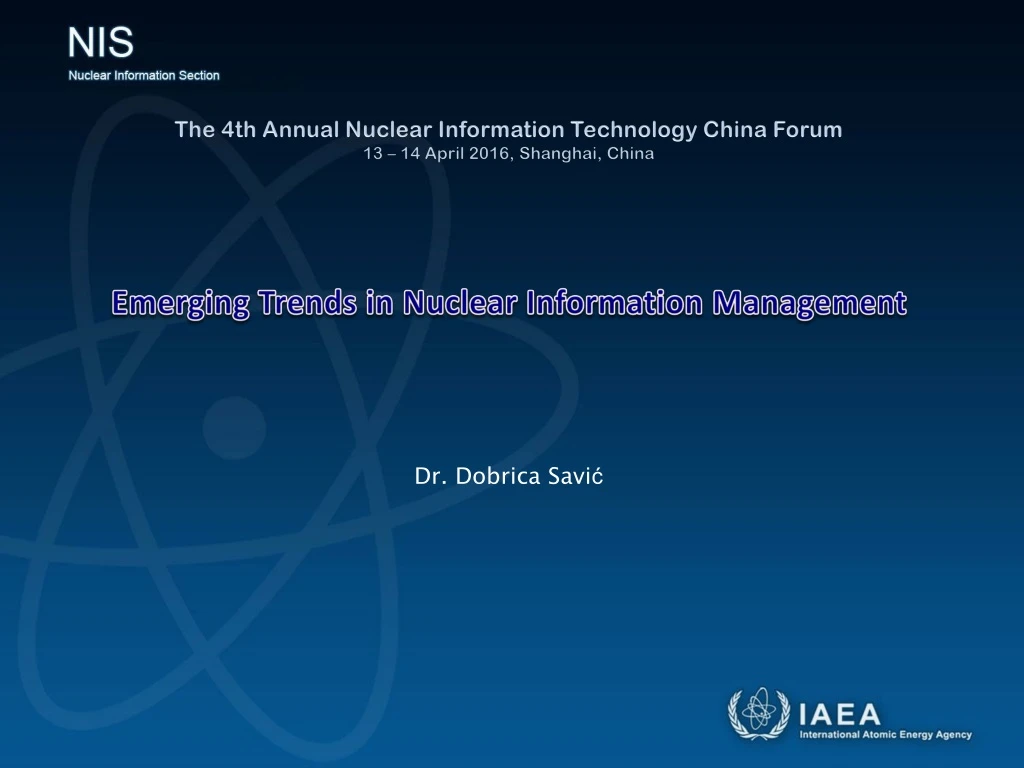 the 4th annual nuclear information technology