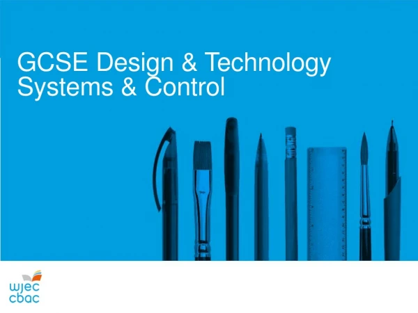 GCSE Design &amp; Technology Systems &amp; Control