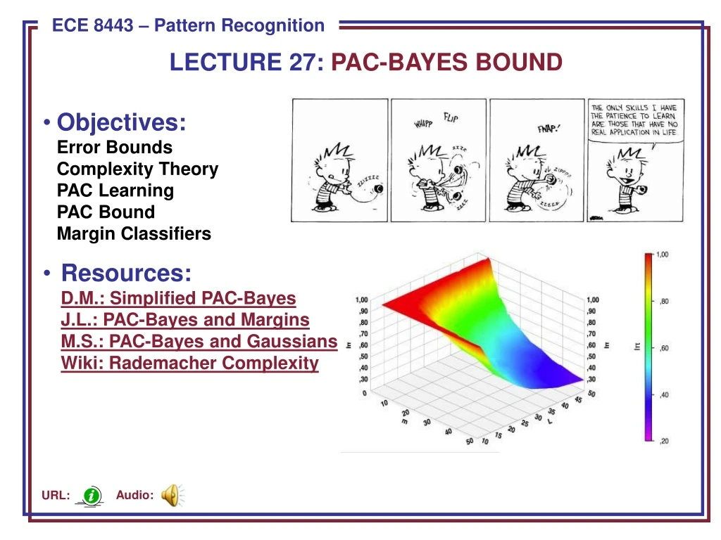 lecture 27 pac bayes bound