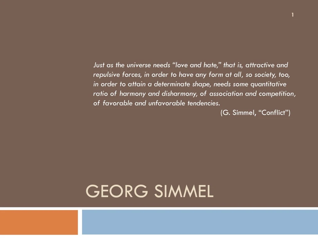 georg simmel