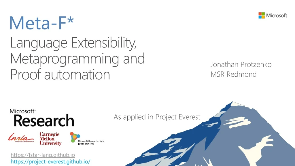 language extensibility metaprogramming and proof automation