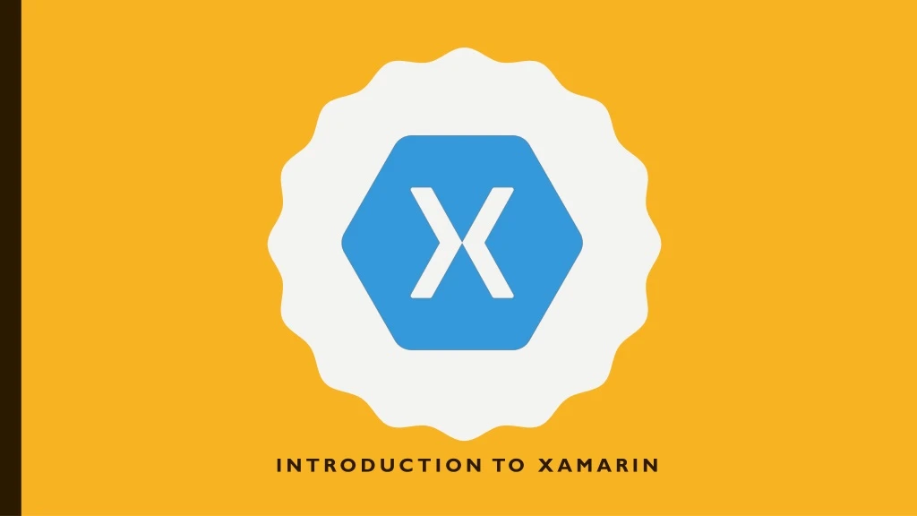 introduction to xamarin