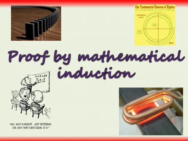 Proof by mathematical induction