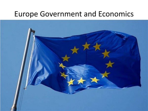 Europe Government and Economics