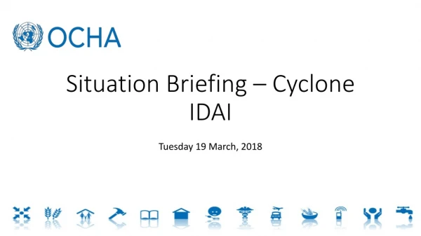Situation Briefing – Cyclone IDAI