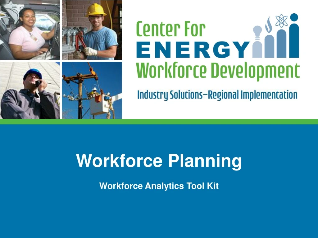 workforce planning workforce analytics tool kit