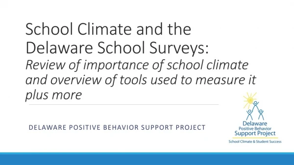 Delaware Positive Behavior Support Project