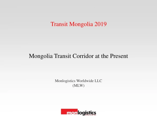 Transit Mongolia 2019