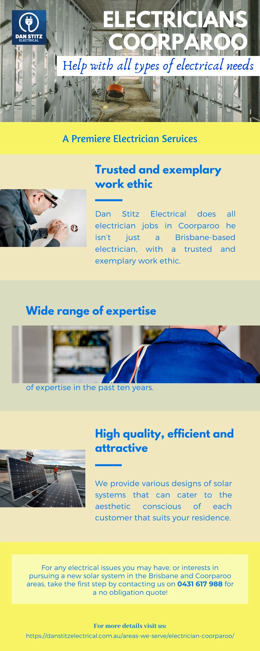 electricians coorparoo help with all types