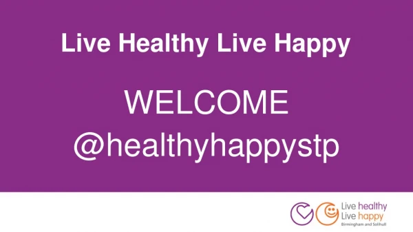 WELCOME @ healthyhappystp