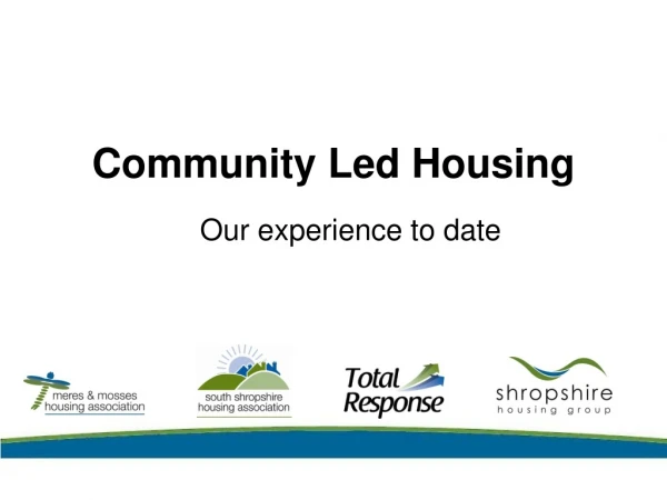 Community Led Housing