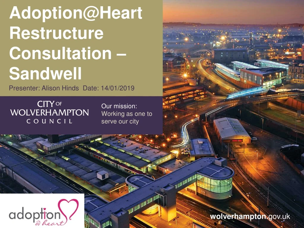 adoption@heart restructure consultation sandwell