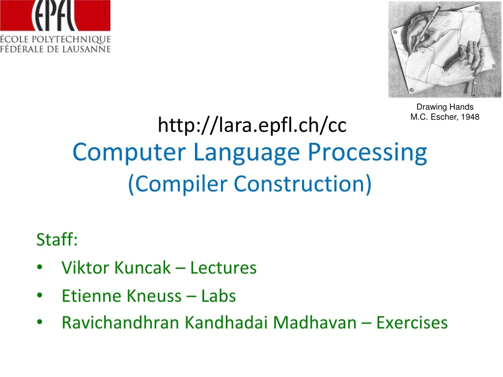 computer language processing compiler construction