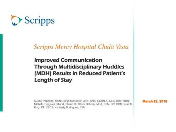 Scripps Mercy Hospital Chula Vista
