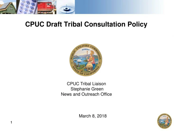 CPUC Draft Tribal Consultation Policy