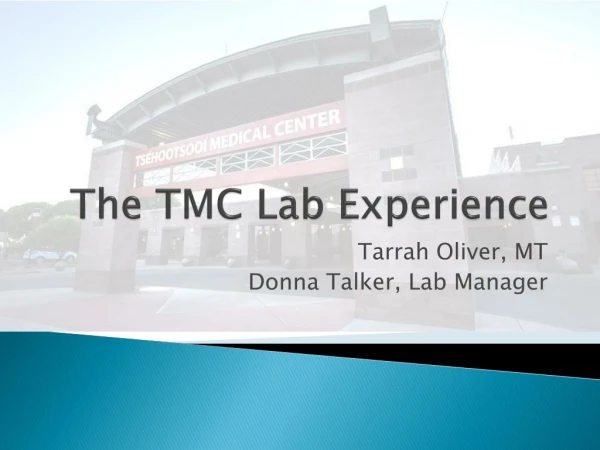The TMC Lab Experience