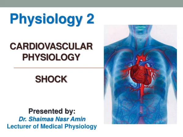 Cardiovascular Physiology shock