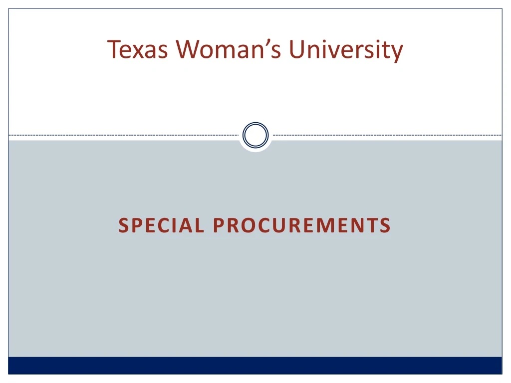 texas woman s university