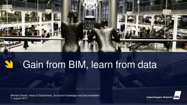 Gain from BIM, learn from data