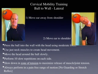 Comprehensive Cervical Mobility & Self-Release Techniques - slide 1