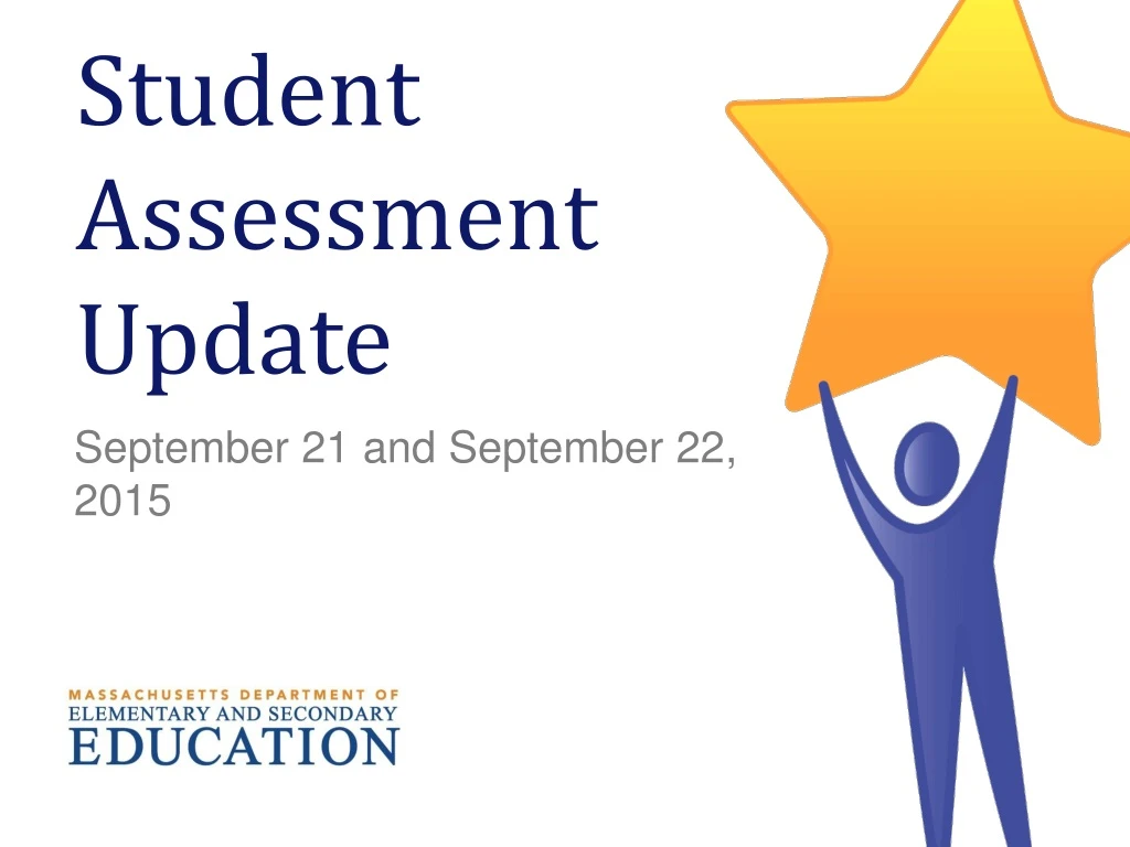 student assessment update