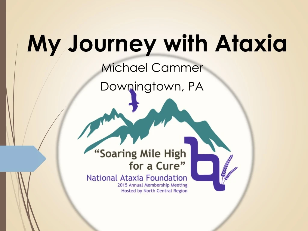 my journey with ataxia