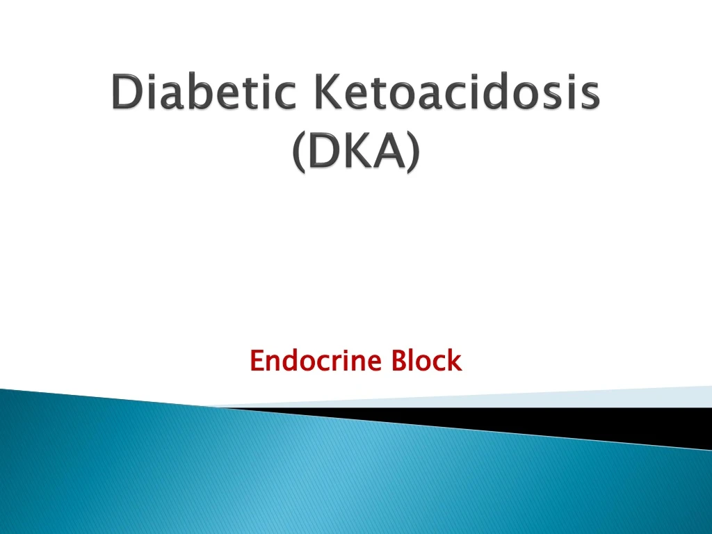 diabetic ketoacidosis dka