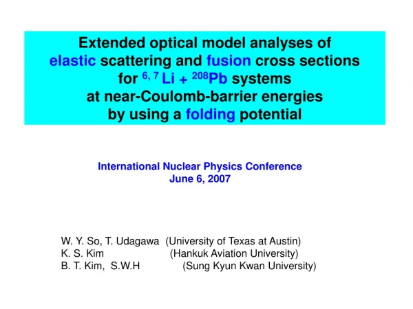 Extended optical model analyses of elastic scattering and fusion cross sections