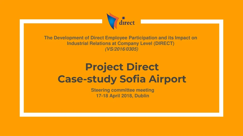 project direct case study sofia airport