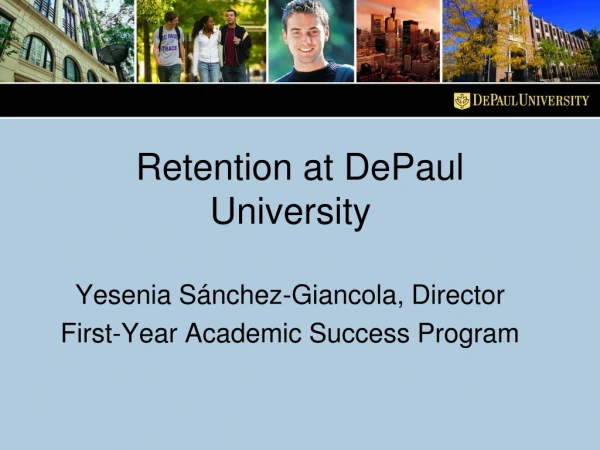 Retention at DePaul University