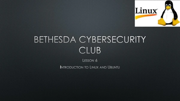 Bethesda Cybersecurity Club