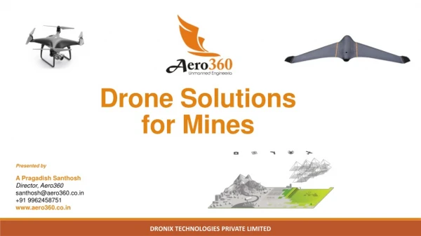Drone Solutions for Mines