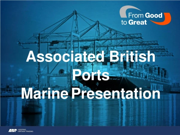 Associated British Ports Marine Presentation