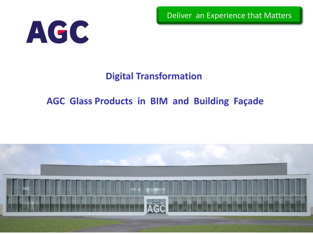 digital transformation agc glass products in bim and building fa ade