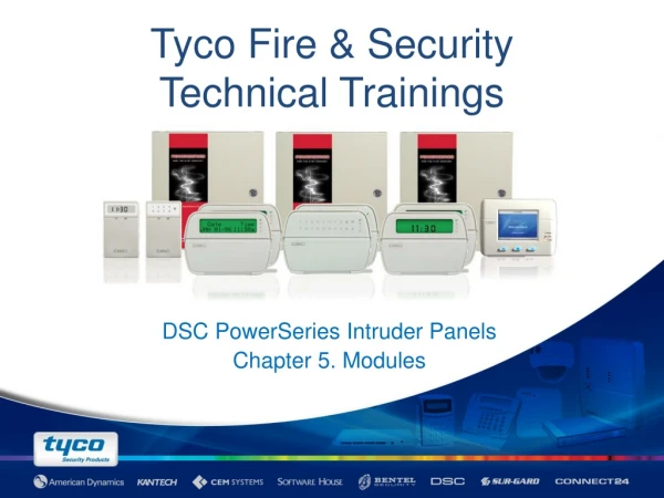 Tyco Fire &amp; Security Technical Trainings