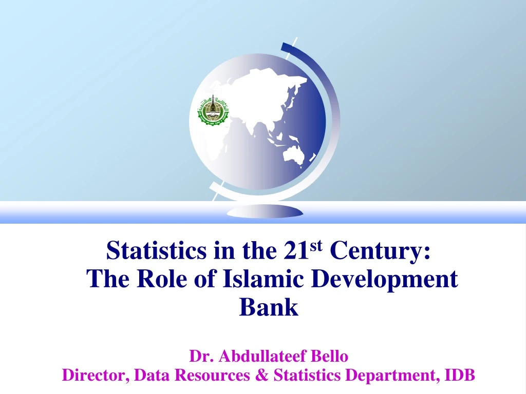 statistics in the 21 st century the role