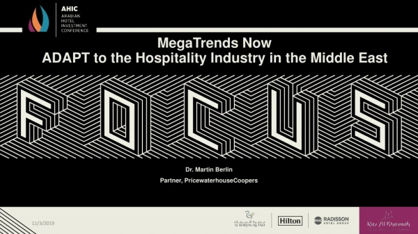 MegaTrends Now ADAPT to the Hospitality Industry in the Middle East