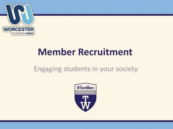 Member Recruitment