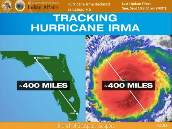 Hurricane Irma declared as Category 5