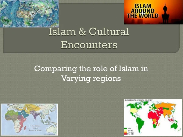 Islam &amp; Cultural Encounters