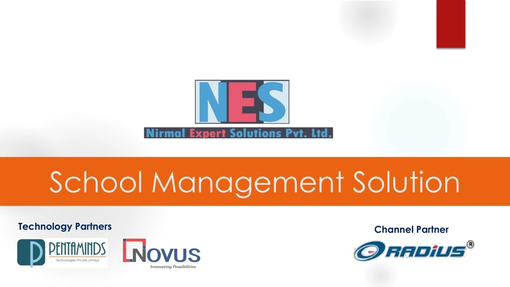 school management solution