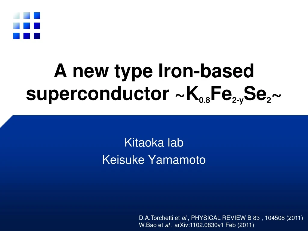 a new type iron based superconductor k 0 8 fe 2 y se 2